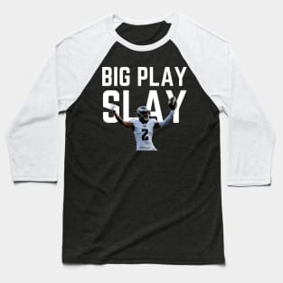 Big Play Slay - Darius Slay (White) Baseball T-Shirt